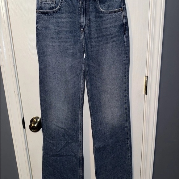 Zara Women's Straight Leg Jeans in Deep Blue - Picture 1 of 3